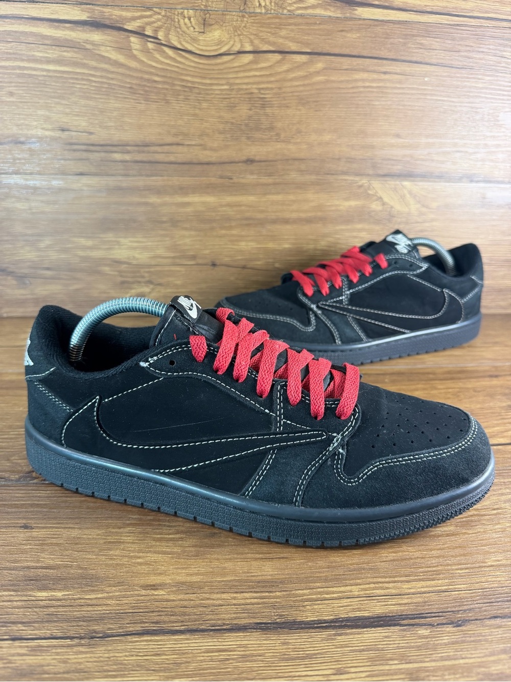 Air Jordan 1 Retro Low OG SP Travis Scott Black Phantom Mens Size 9.5 DM7866-001